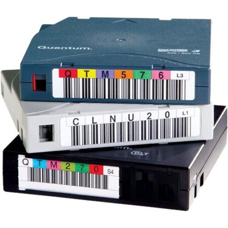 Quantum Data Cartridge Bar Code Labels, Lto Ultrium 5, Series 000101-000200 3-05400-11